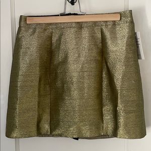 For Love & Lemons Gold Skirt